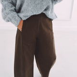 ANNALISE KHAKI BALLOON PANTS