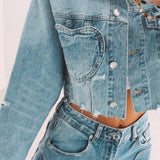 ASHTON LIGHT BLUE HEART DENIM JACKET 352