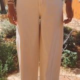 ECRU BALLOON JEANS 9227-6