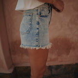 BLUE DENIM SHORT 7000-12