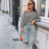BLUE CARGO BALLOON JEANS 3938