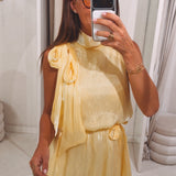 FLORINE YELLOW DRESS