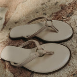 BRAVIO BEIGE SLIPPERS
