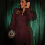 YOUR FAVORITE BURGUNDY BLAZER