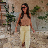 BUTTER YELLOW BALLOON JEANS 9111-8
