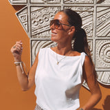 SUAVE WHITE SUMMER TOP