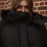 VANESSA BLACK PUFFER JACKET
