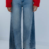 WIDE LEG JEANS A3845