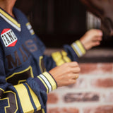 MANYSTON DARK BLUE SWEATER