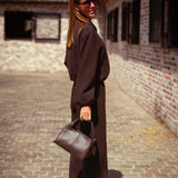 JOANN BROWN TWO-PIECE SET