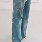 BLUE HEART BALLOON JEANS A5057