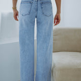 BLUE TALL EXTRA TALL WIDE LEG JEANS 7392