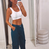YELENA WHITE CROPPED TOP