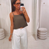 WHITE BAGGY JEANS 3616-7