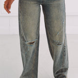 BLUE BARREL JEANS A5090