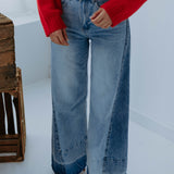 WIDE LEG JEANS A3845