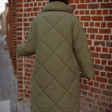 IMANI KHAKI PUFFER COAT