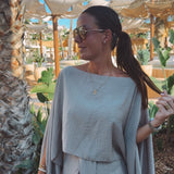 ADEJE TAUPE TWO-PIECE SET