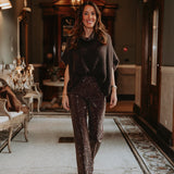 HOLD ME BROWN ROLLNECK SWEATER