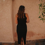 YOUSSOUFIA BLACK DRESS