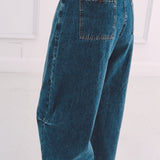 DARK BLUE BALLOON JEANS 9074-26