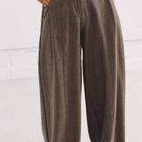 LIEKE TAUPE WIDE LEG PANTS