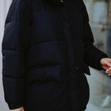 INDIE-JANE BLACK PUFFER JACKET