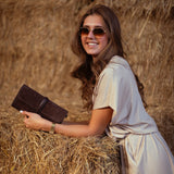 EL BOUDRIA BEIGE BRAID DRESS