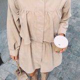 LUMEA BEIGE DRESS
