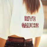 RIVE GAUCHE WHITE T-SHIRT