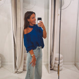 PRE-ORDER FEZ COBALT BLUE CUT-OUT PULL