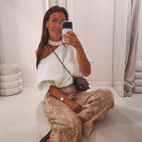 BAMBI TAUPE BALLOON JEANS 9253