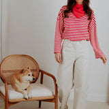 DESIREE BEIGE BALLOON PANTS