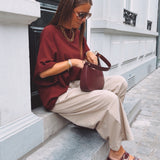 SIENNA BEIGE BALLOON PANTS
