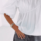 PHARA WHITE BLOUSE