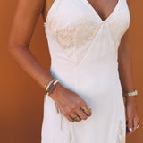 SANTANYI ECRU DRESS
