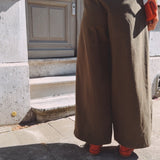 TRISHA KHAKI BALLOON PANTS