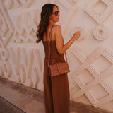 NISRINE CAMEL PANTS