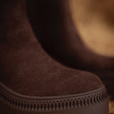 OKLAHOMA BROWN SUEDE BOOTS