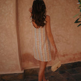 BASMA MULTICOLOR DRESS