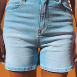 BLUE DENIM SHORT 3027-1