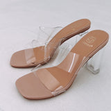 OUR FAMOUS CLEAR HEELS