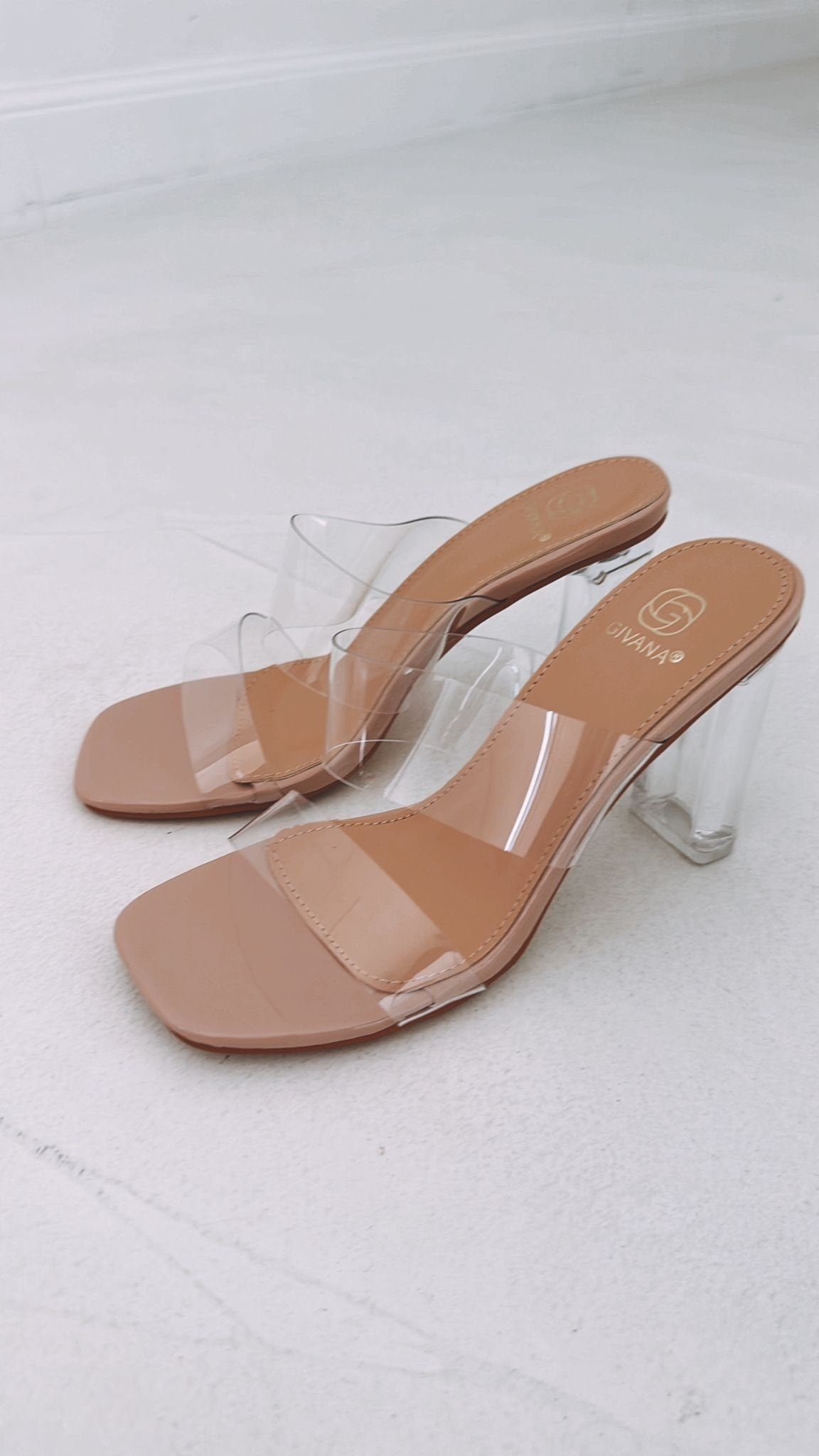 OUR FAMOUS CLEAR HEELS