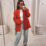 CHARLOTTE RED BLAZER