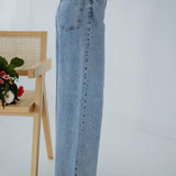 BLUE WIDE LEG JEANS 9150