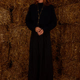 RUIDOSO DARK BLUE KNIT SWEATER