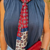 FIERA BURGUNDY LITTLE SCARF