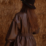 STORMY BROWN LEATHER JACKET