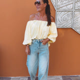 SANLUCAR YELLOW BLOUSE