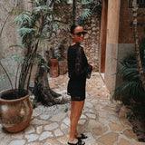 FERNANDA BLACK CROCHET SHORT